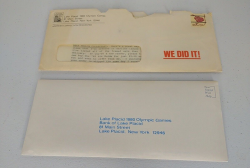 1984 Olympic Los Angeles Ephemera Lot Contribution Sponsor Gift Brochure Letters - Picture 18 of 20