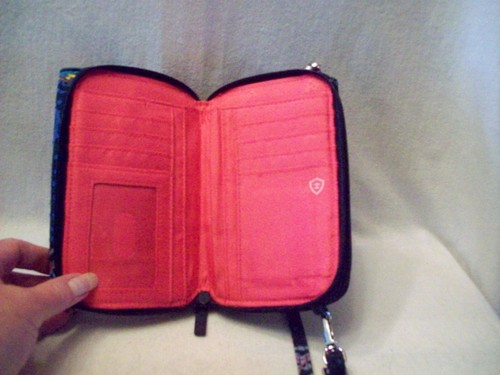 Tracolla Vera Bradley RFID Twilight Paisley - da polso - Foto 3 di 5