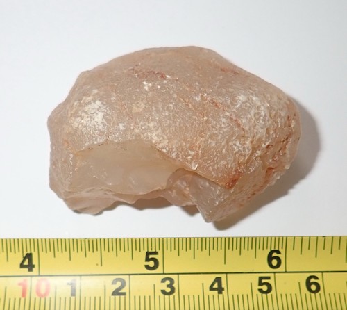 Gobi Desert Agate Translucent Freeform Raw Stone 64.1 gram 52x32x28 mm - Picture 4 of 9