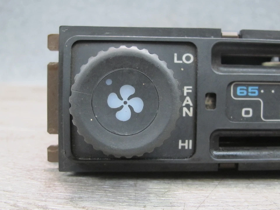 1984-1991 PORSCHE 928 S A/C HEATER HVAC CLIMATE CONTROL SWITCH PANEL - Image 4 of 4