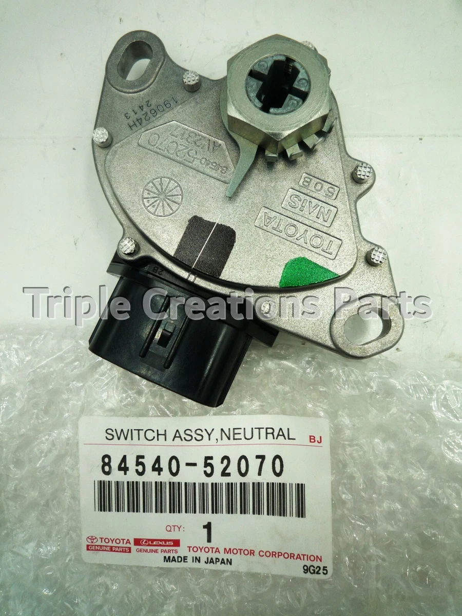 GENUINE Toyota 84540-52070 SWITCH ASSY, NEUTRAL START 8454052070