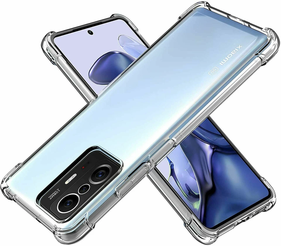 Funda Carcasa TPU Transparente para Xiaomi Mi 14T 13T 12T 11T 10T Pro + 2X Protector Pantalla - Imagen 3 de 4