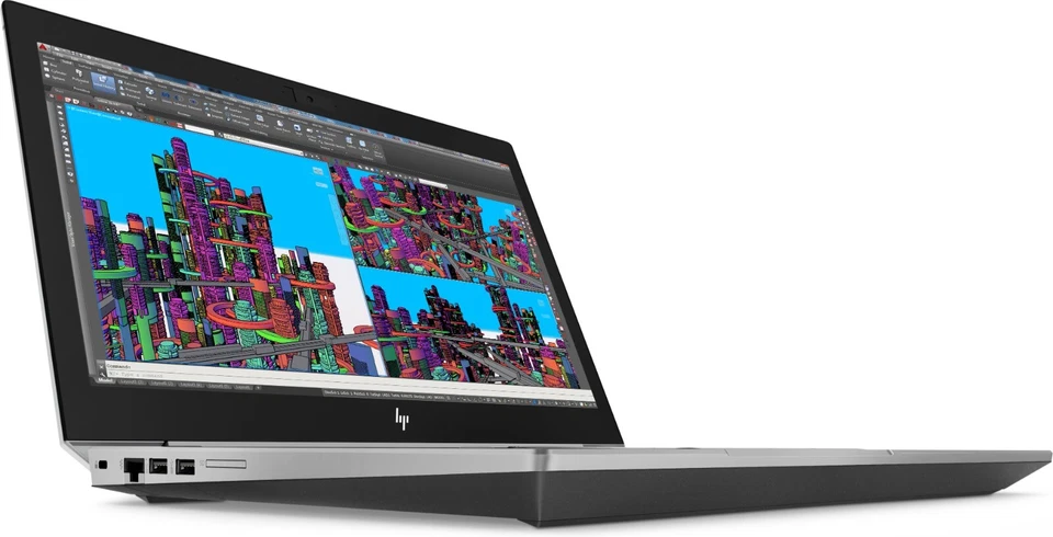 HP ZBook 15 G5 Silber i5-8300H 16GB RAM 250GB SSD Windows 11 QWERTY - T_1031 - Bild 2 von 3