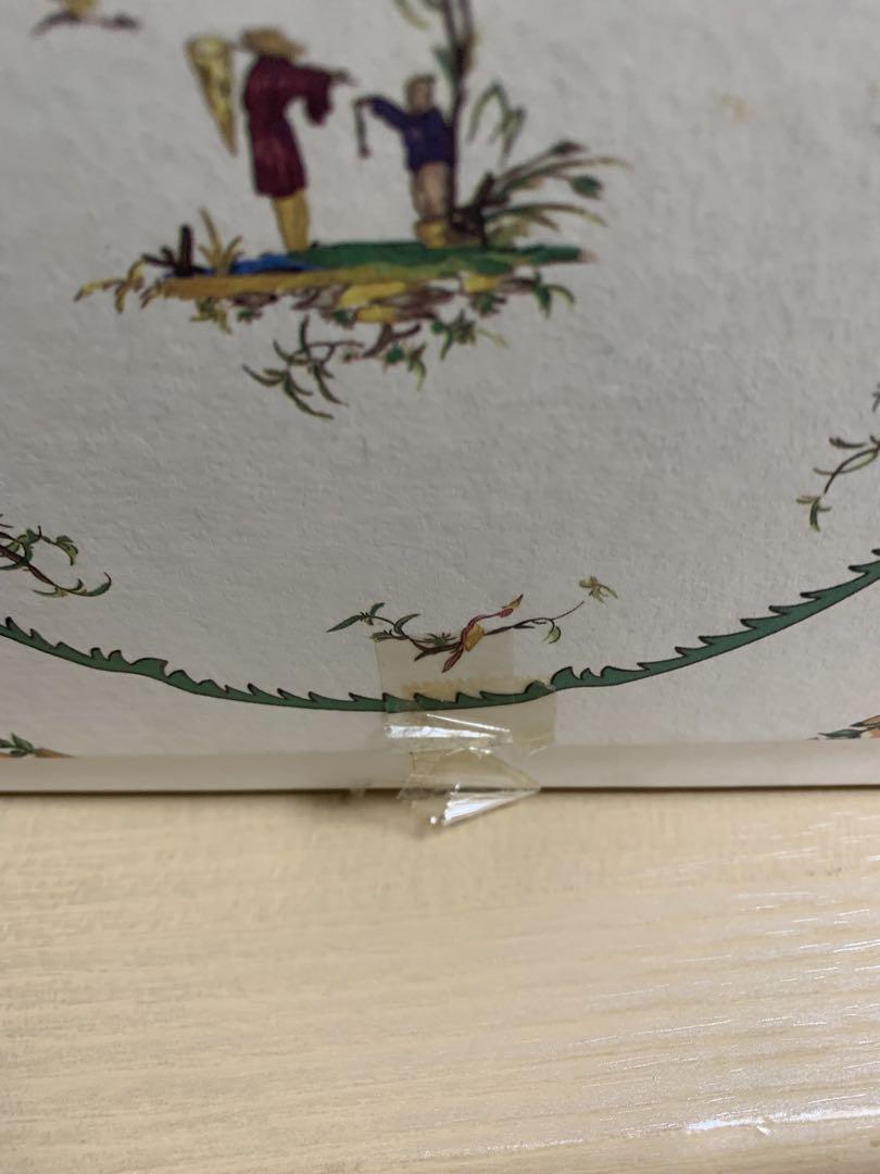HELOISE Raynaud Limoges 5 of (27.5cm) Large 10.8 Plate Set HELOISE Raynaud Limoges 5 of (27.5cm) Large 10.8 Plate Set