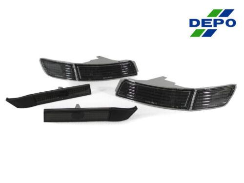 JDM Smoke Bumper Signal+Bumper Side Marker Lights For 91-95 Toyota MR2 SW20