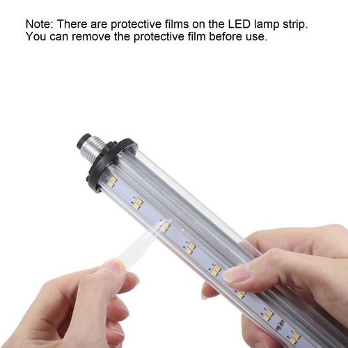 ()12W Fabric Shade Floor Lamp 2800K-7000K Color Temperature - Picture 7 of 10