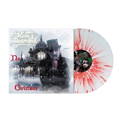 King Diamond 'No Presents For Christmas' 12'' Rot-weißes Splatter-Vinyl - Neu