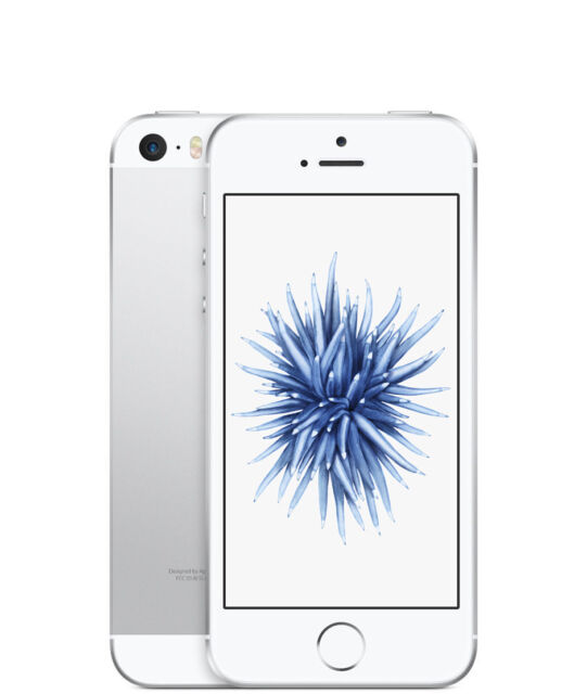 Apple iPhone SE - 64GB - Silver (Unlocked) A1723 (CDMA + GSM) (CA 