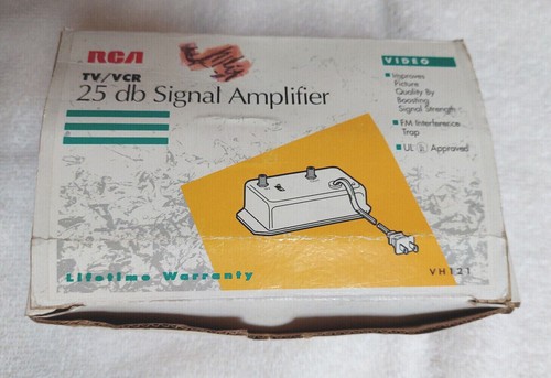 TV/VCR Distribution Amplifier – RCA Model VH121 VHF/UHF/FM –NOT TESTED - Picture 12 of 12