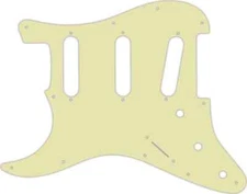 WD Custom Pickguard For Left Hand Fender VooDoo Jimi Hendrix Tribute Stratoca...