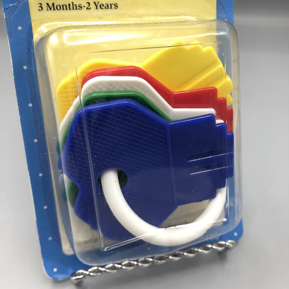 Vintage Gerber Keys On A Ring Baby Rattle Toy Playthings / Brand NEW - Image 2 of 4