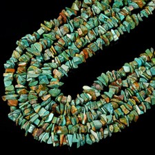 Natural Blue Green Turquoise Pebble Nugget Chip 5-11MM 10-17MM Loose Beads D431 