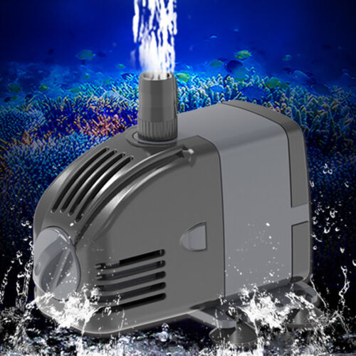 Submersible Water Pump 6-60W Rockery Pump Watering Pool Pump Adjustable - Picture 1 of 28