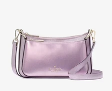 Kate Spade Duet Patent Crossbody Duo Purse KJ000 Quartz Pink - 2 Bags in 1!