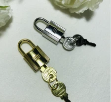 Padlock For KL Handbag Classic BK Bag Accessories Gold Silver Lock Key For Purse