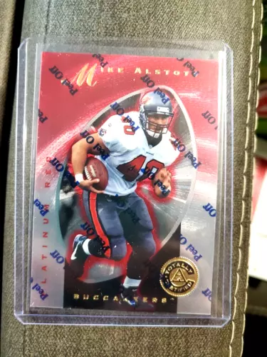 1997 Pinnacle Totally Certified - Platinum Red #89 Mike Alstott /4999