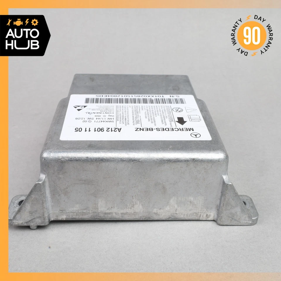 14-16 Mercede W218 CLS550 Airbag Sensor SRS Módulo de Controle Fabricante de Equipamento Original - Imagem 3 de 4