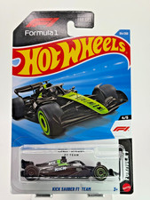 2026 Hot Wheels Formula 1 Kick Sauber F1 Team Green 154/250 F1 4/5 New