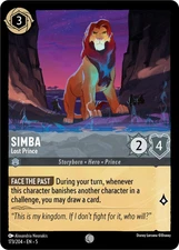 Cold Foil - Simba - Lost Prince - 173/204 / NM / English