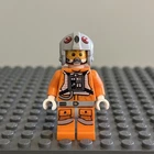 LEGO Star Wars SNOWSPEEDER PILOT LIGHT BLUISH GRAY HELMET - sw0607 set 75074 1P