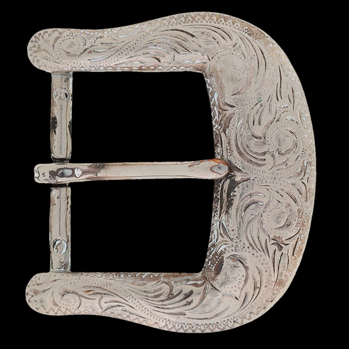 Western Ranger Style Flower Floral Rodeo Vintage Belt Buckle Cowboy Cowgirl