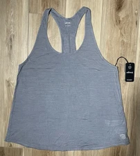 NWT Allbirds  Natural Flow Studio Gray Tank Top - Women Size Large