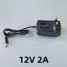 12V2A AC 100V-240V Converter Adapter DC 12V 2A 2000mA Power Supply EU Plug 