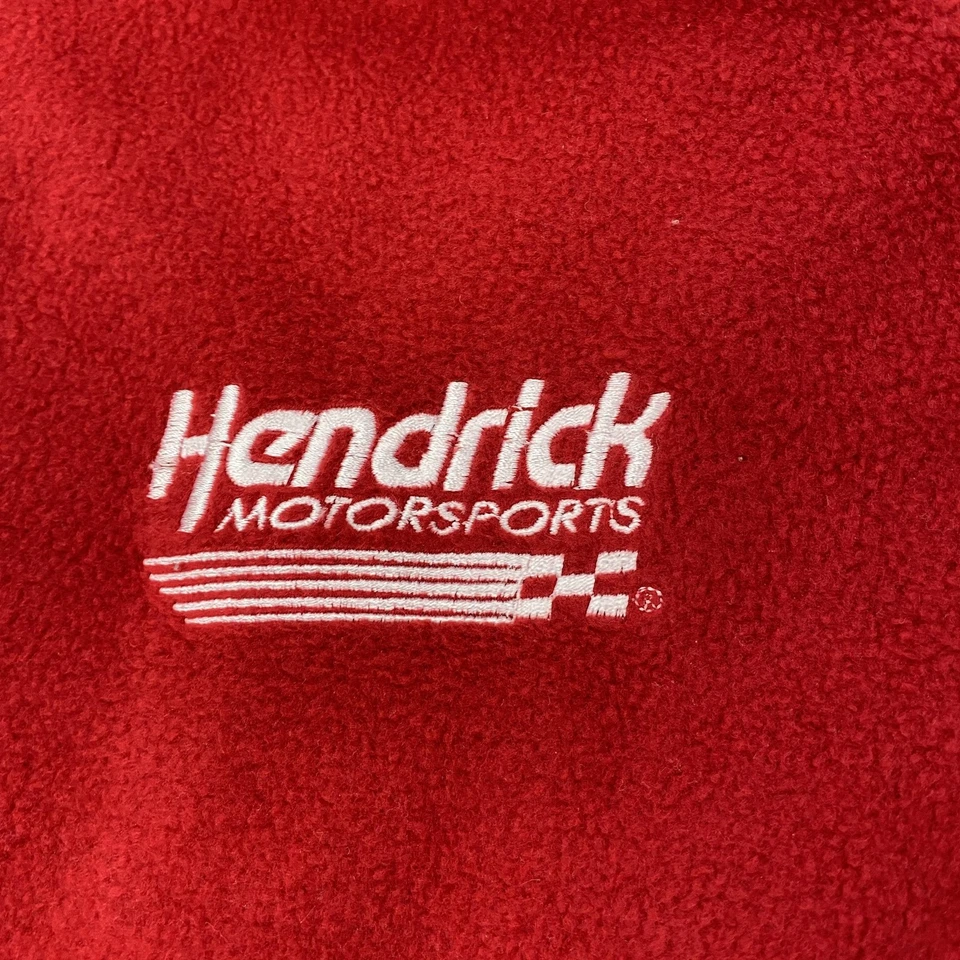 Pullover polar Jeff Gordon Hendrick Motorsports para hombre mediano NASCAR Racing 24 Foto 4 de 4