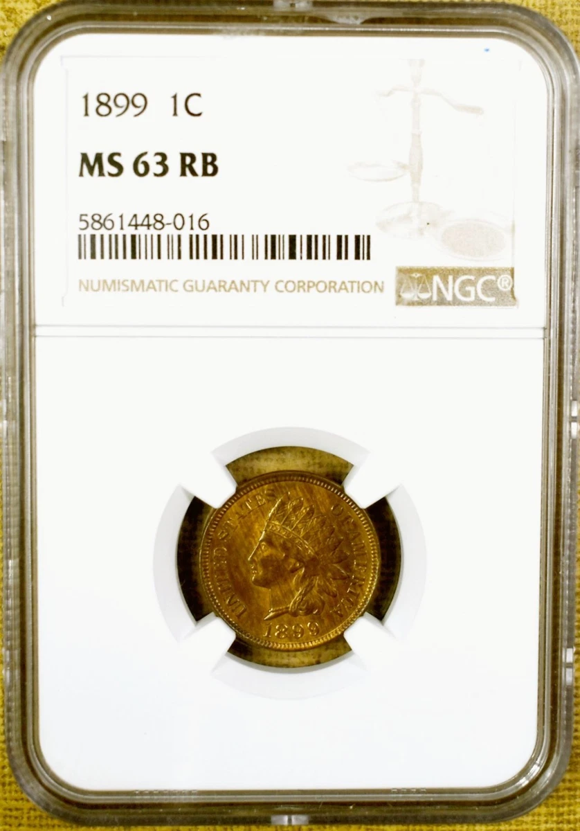 MS 63 Graded Indian Head Small Cents (1859-1909) for sale | eBay