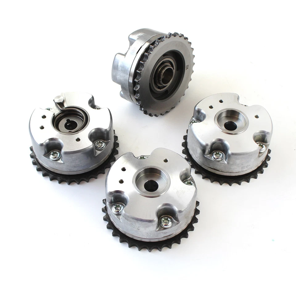 4X Intake & Exhaust Cam Adjuster VVT Gear For VW Audi S5 A6 A8 Q7 R8 RS4 4.2L Foto 2 de 4