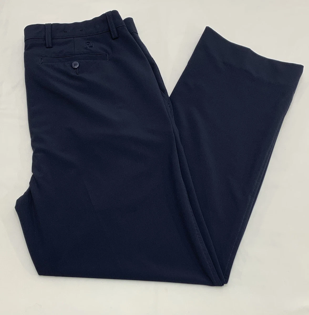 Pantalon FootJoy Homme Coupe Athlétique 38/30 – Bleu Marine – état Parfait