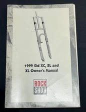 OWNERS MANUAL 1999 ROCK SHOX SID EC, SL, XL