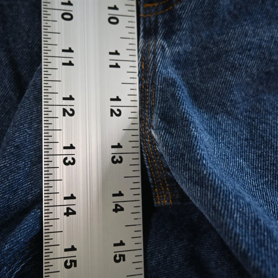 Lot 3 Duluth 48x28 86069B Relaxed Medium 100% Cotton Denim Mens Jeans - Image 4 of 4