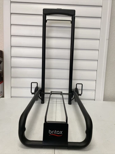 Britax Car Seat Convertible Travel Cart Black Adjustable Handle S840500 - Picture 2 of 17