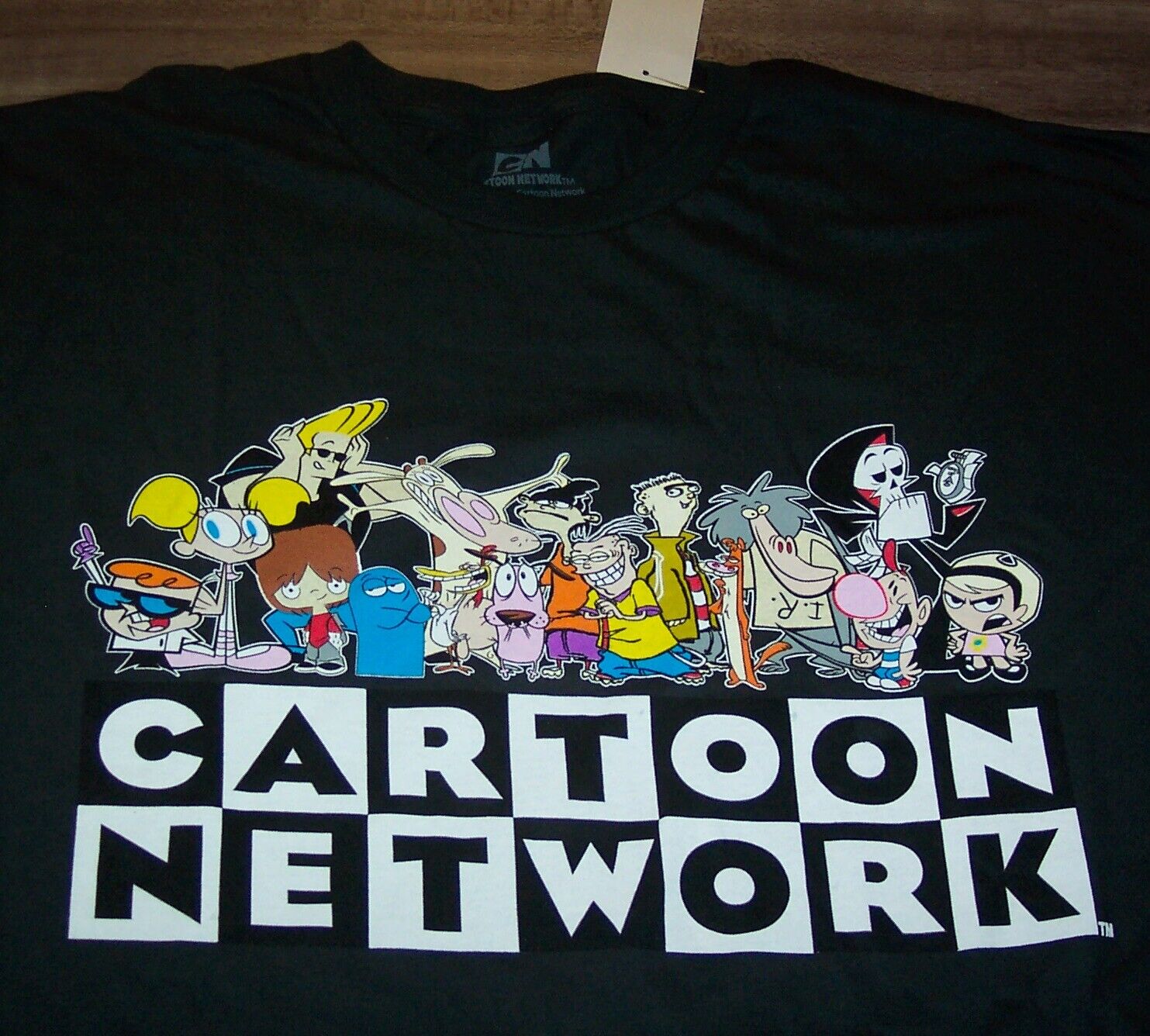CARTOON NETWORK COW AND CHICKEN JOHNNY BRAVO DEXTER'S LABORTORY T-Shirt 2XL  NEW 887648777729 | eBay