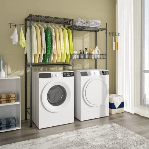Laundry room rack shelf hot sale