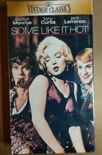 Some Like It Hot VHS, 1997, Vintage Classics Marilyn  Tony  Jack  hilarious