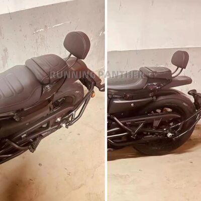mi Driver Passenger Pillion Rear Back Seat Backrest Kit For Sportster