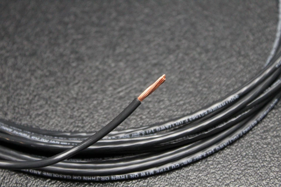 CABLE TRENZADO CALIBRE 12 THHN CABLE 5 COLORES 100 FT CADA UNO THWN 600V AWG Foto 3 de 4