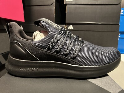Adidas Men s Lite Racer Adapt 7.0 WIDE Triple Black Shoes IE8684