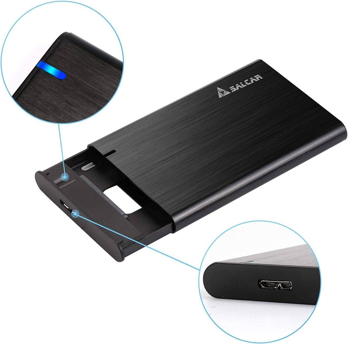 Disque Dur Externe 2to USB3.1 Pour PC, Mac, Ordinateur De Bureaup Wii U, Xbox 2to, Noir  Fiche Technique Et Prix Au Maroc