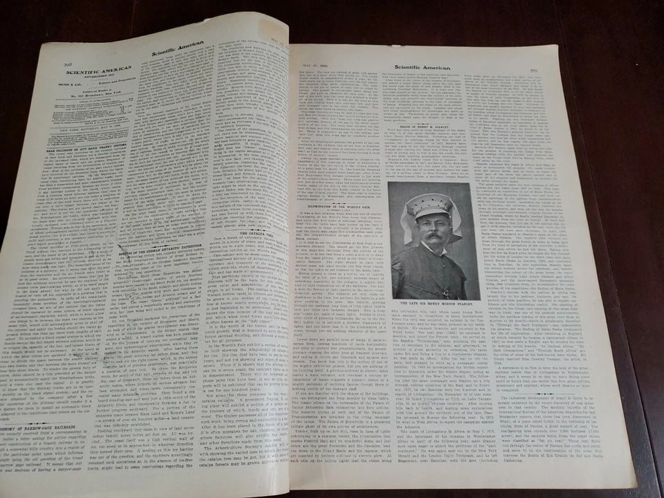 Scientific American May 21 1904 Clothing / Russian Military / Chute Fire Escape - Image 3 of 4