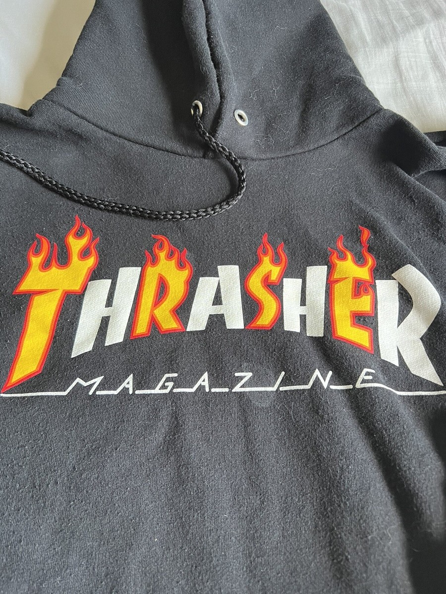 Thrasher Magazine Sweater Mens Small Pullover Hoodie Thrasher Magazine Sweater Mens Small Pullover Hoodie