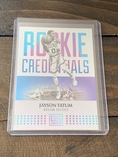 2017-18 Panini Status Jayson Tatum Credentials Rookie #18 Mint Boston Celtics