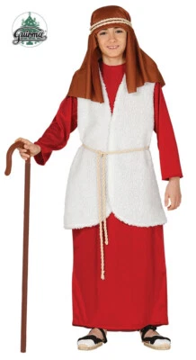 GUIRCA COSTUME SAN GIUSEPPE PASTORE CARNEVALE VESTITO GUIRMA BAMBINO NATALE PRESEPE