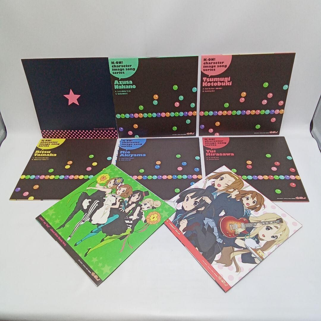 K-ON 7inch Vinyl Donuts BOX Analog Record Set Limited Edition