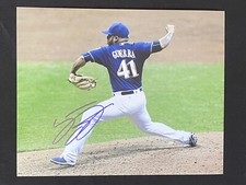 Junior Guerra Milwaukee Brewers Signed Auto Autographed 8x10 Photo