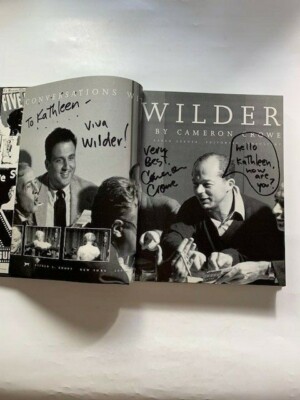 CONVERSATIONS WITH WILDER - 2ND PRINTING INSCRIBED BY CAMERON