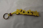 Kodak Multi Color Layered Foam Rubber Floating Keychain Fob