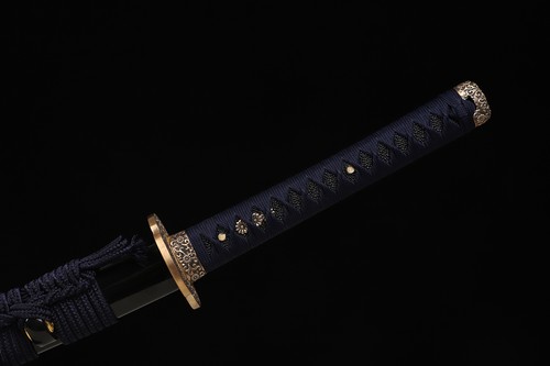 Clay Temperped T10 Steel Japanese Samurai Sword Katana Full Tang Razor Sharp - Picture 6 of 14